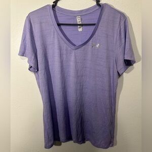 Under Armour - Purple Athletic Top - Size Large